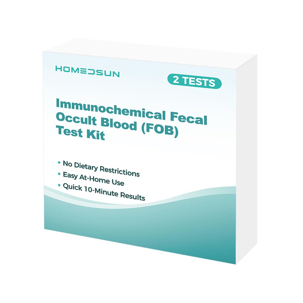 2-Pack Immunochemical Fecal Occult Blood Home Test Kit J438