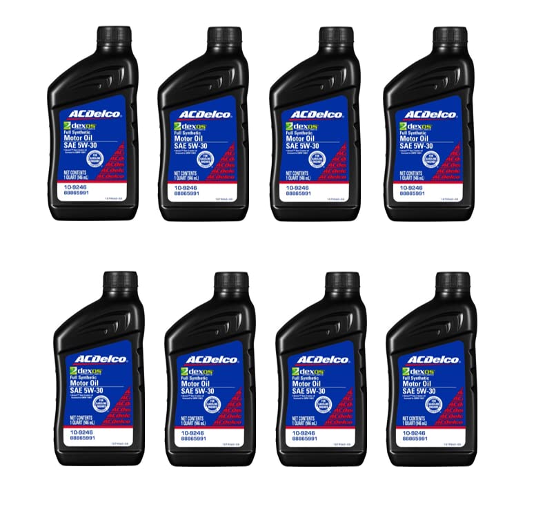 5W-30 Full Synthetic Motor Oil 1 Quart (8 pack) W892