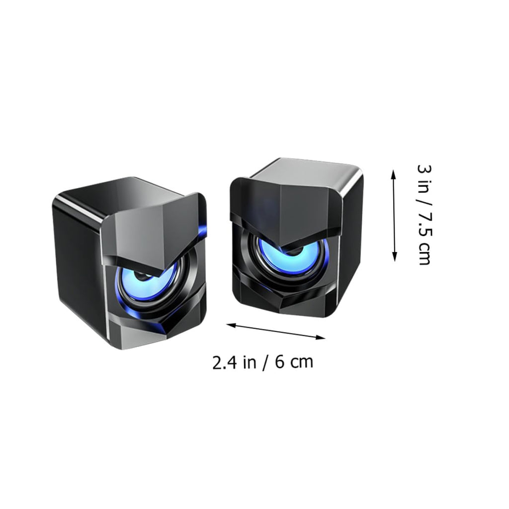 2 Pack USB Computer Speakers G4697