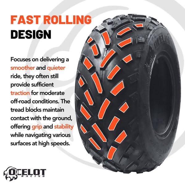 19x7-8 All Terrain 4-Ply ATV Tires D56267