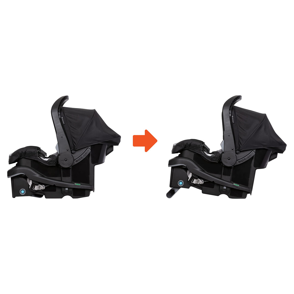 Infant Car Seat, Dash Black N451