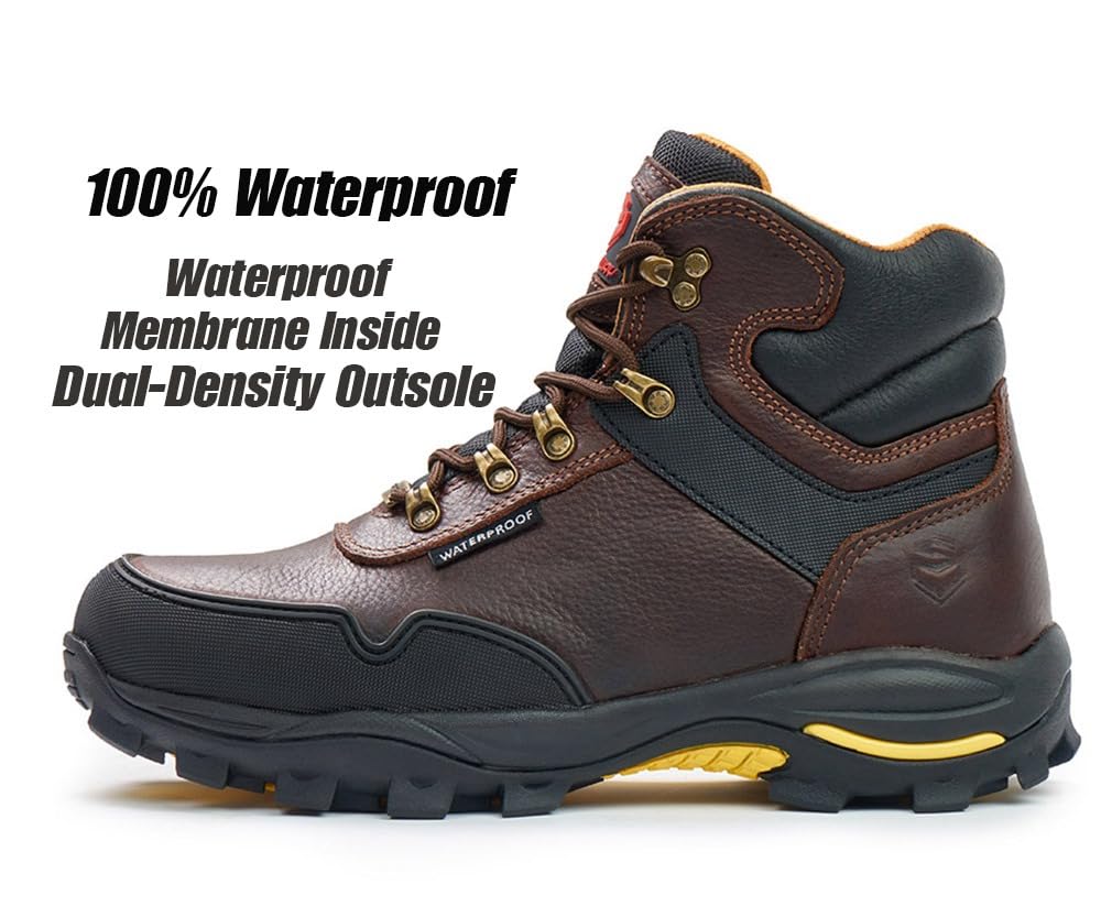 6 Inch Waterproof Leather Work Boots K49254