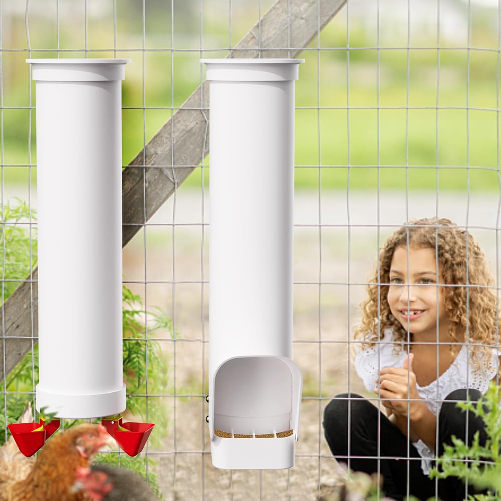 Automatic 7lb PVC Chicken Feeder U902