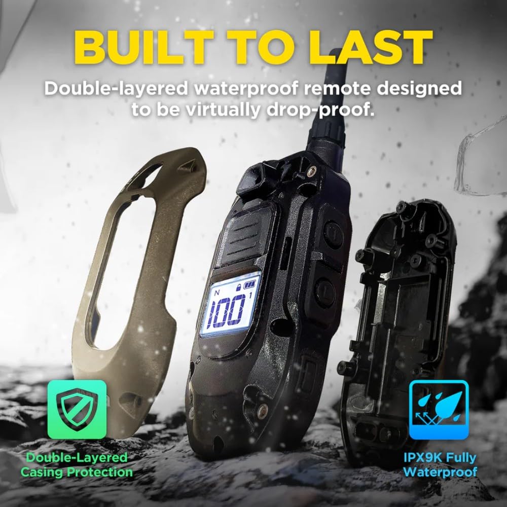 Waterproof Rechargeable Dog Training E-Collar A209