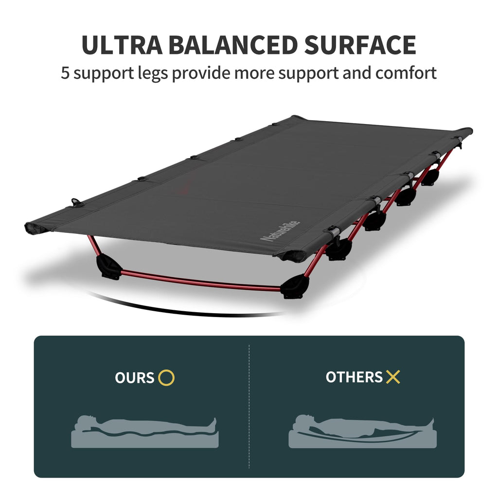 Ultralight Folding Camping Cot 330lbs W7213