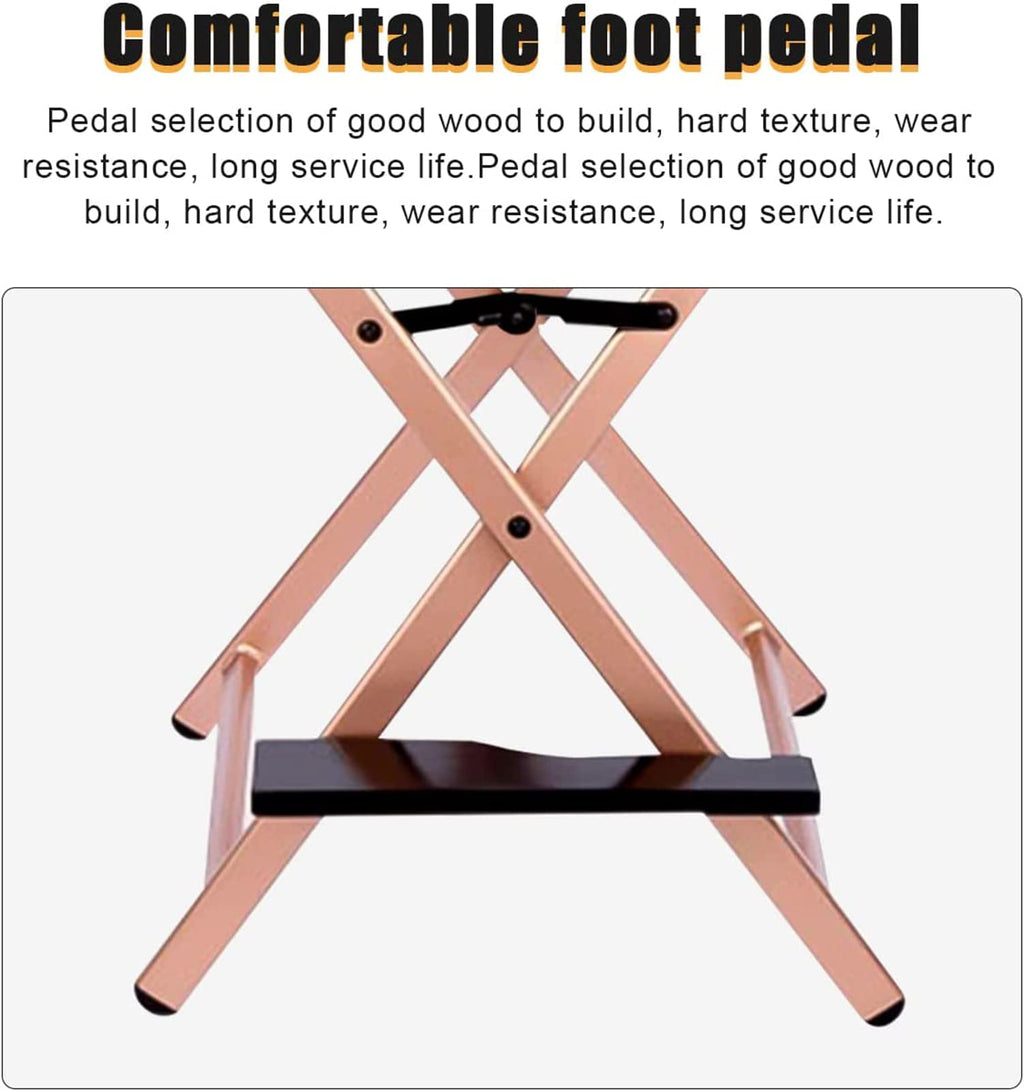 31" Tall Folding Directors Chair with Head Rest M442