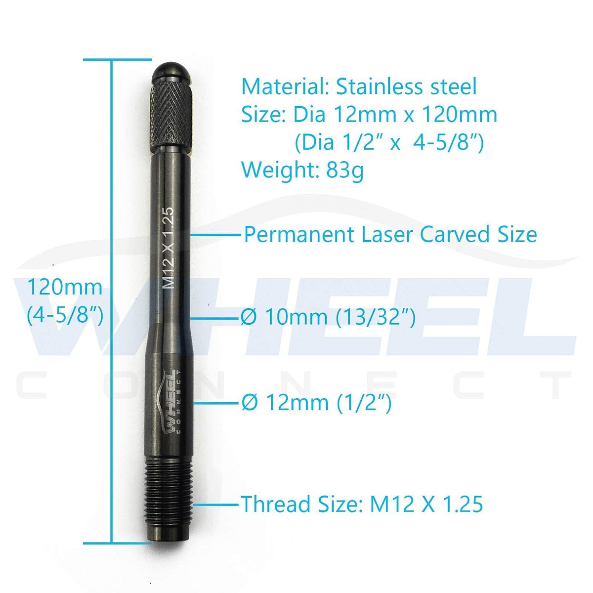 Stainless Steel Wheel Alignment Pin Set of 4 B4529