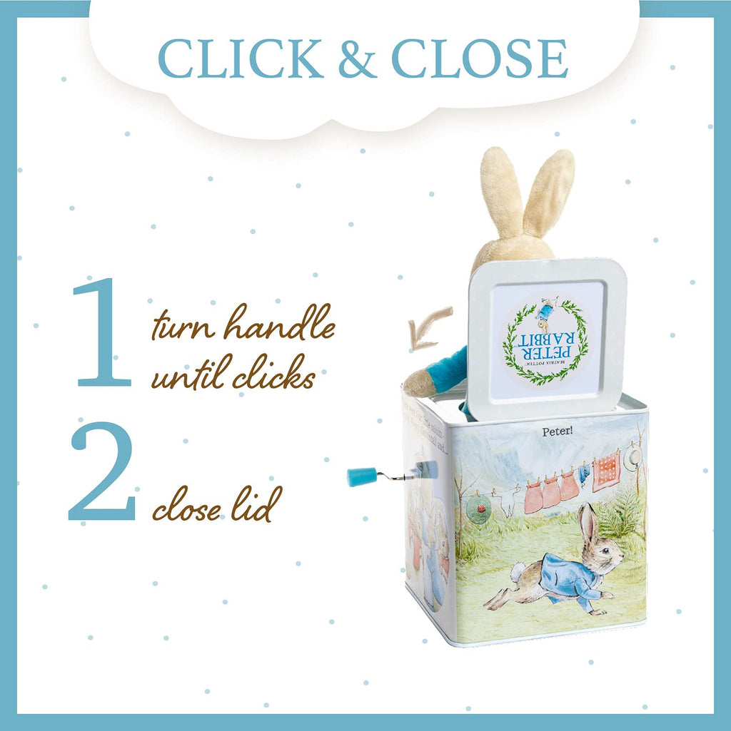 Peter Rabbit Jack-in-The-Box W140