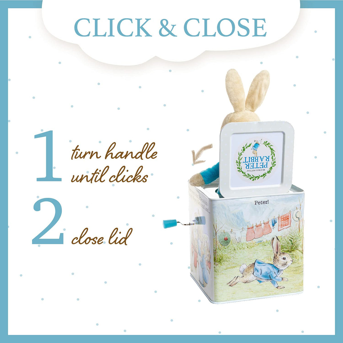 Peter Rabbit Jack-in-The-Box W140