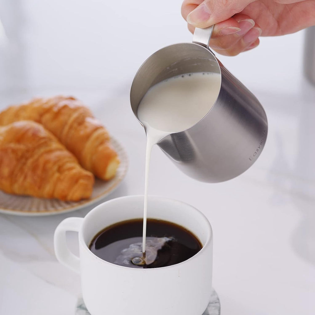 12 oz Stainless Steel French Press and Creamer Set F940