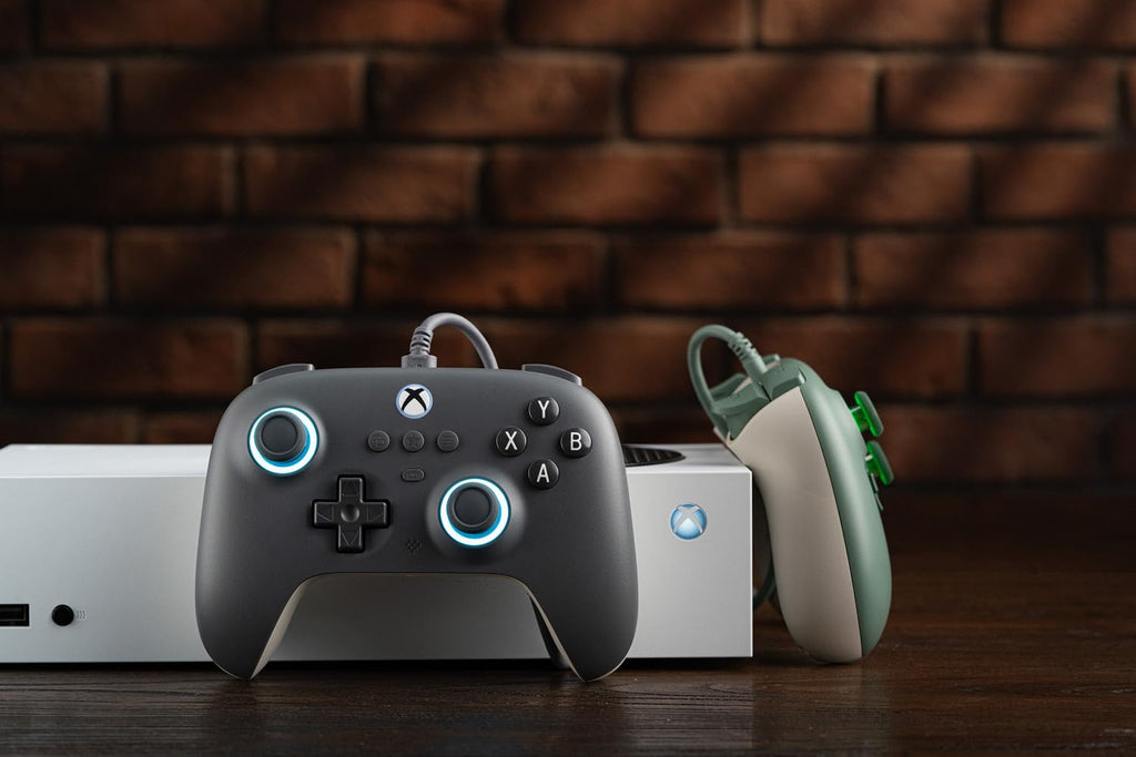 Wired Controller with RGB Lighting Dark Gray F83371