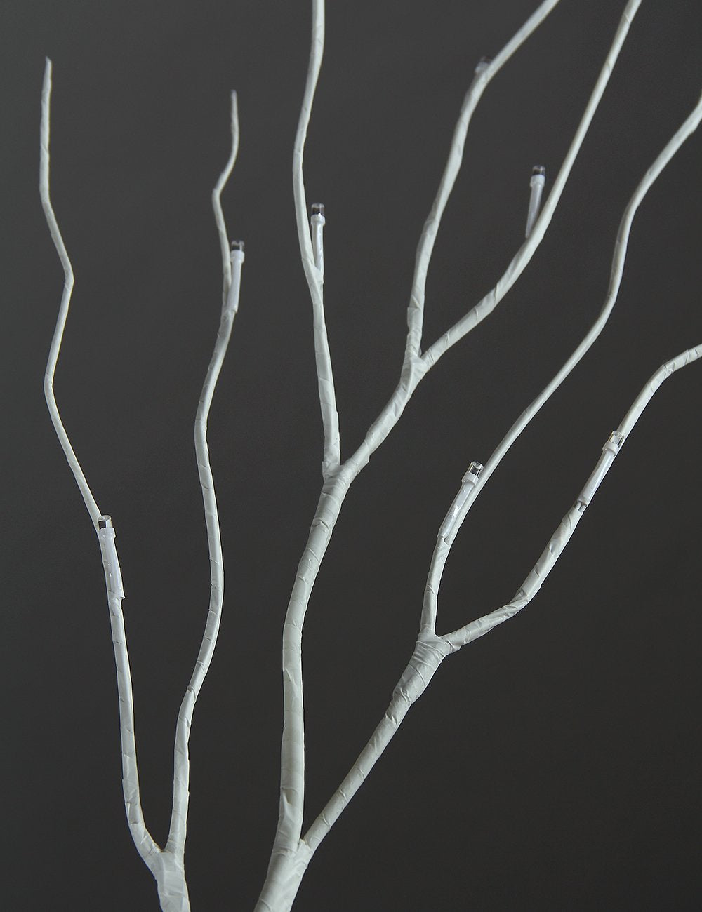 8FT 132 LED Birch Tree Warm White J61315