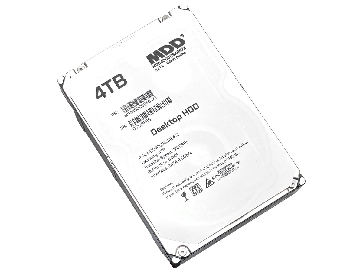 4TB 7200RPM 64MB Cache SATA 6.0Gb/s 3.5inch Internal Desktop Hard Drive W661
