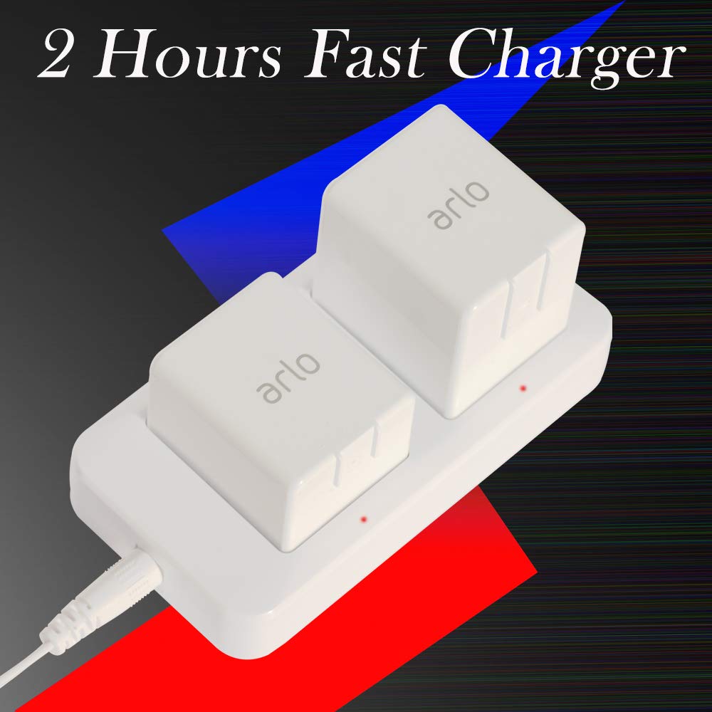 Charger for Arlo Batteries Fireproof Adapter U658