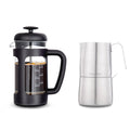 12 oz Stainless Steel French Press and Creamer Set F940