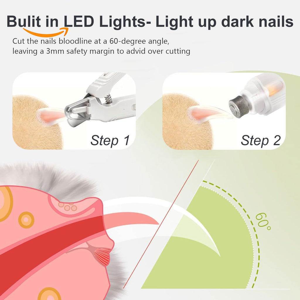 2-in-1 Dog Nail Grinder & Dog Nail Clipper C785759