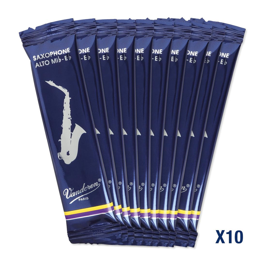 Alto Sax Traditional Reeds Strength 1.5 Box of 10 N646