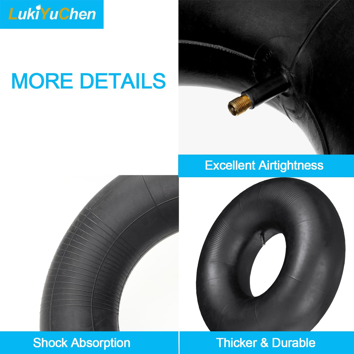 15x6.00-6 Inner Tube with TR13 Valve Stem 2/Pack Q251679