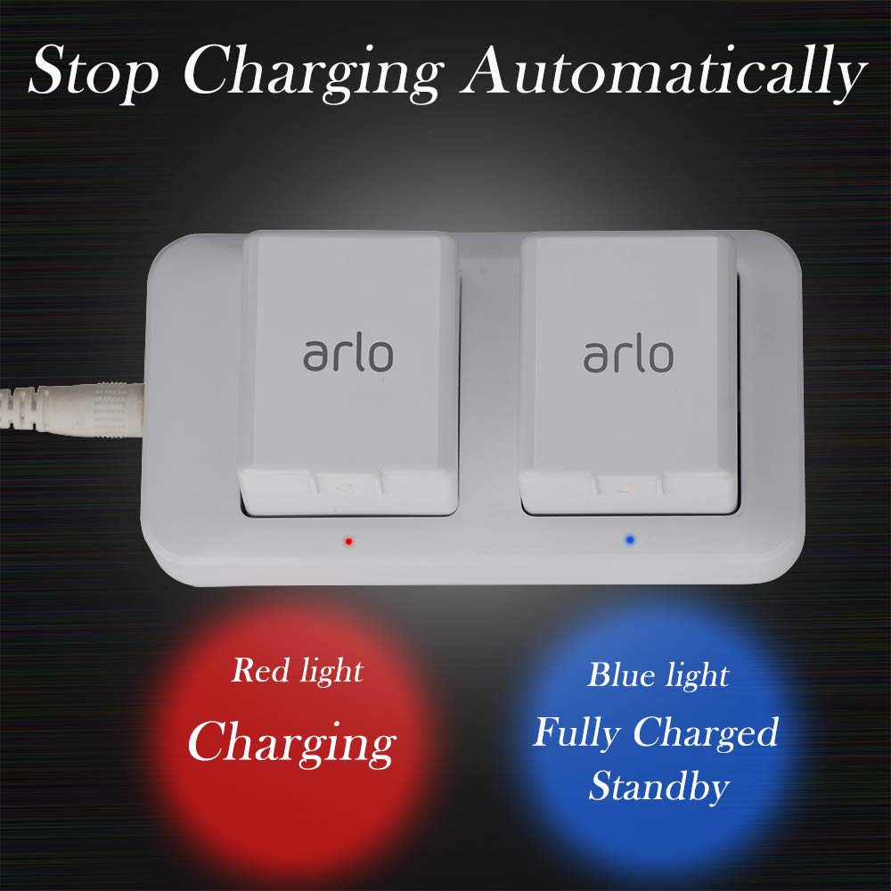 Charger for Arlo Batteries Fireproof Adapter U658