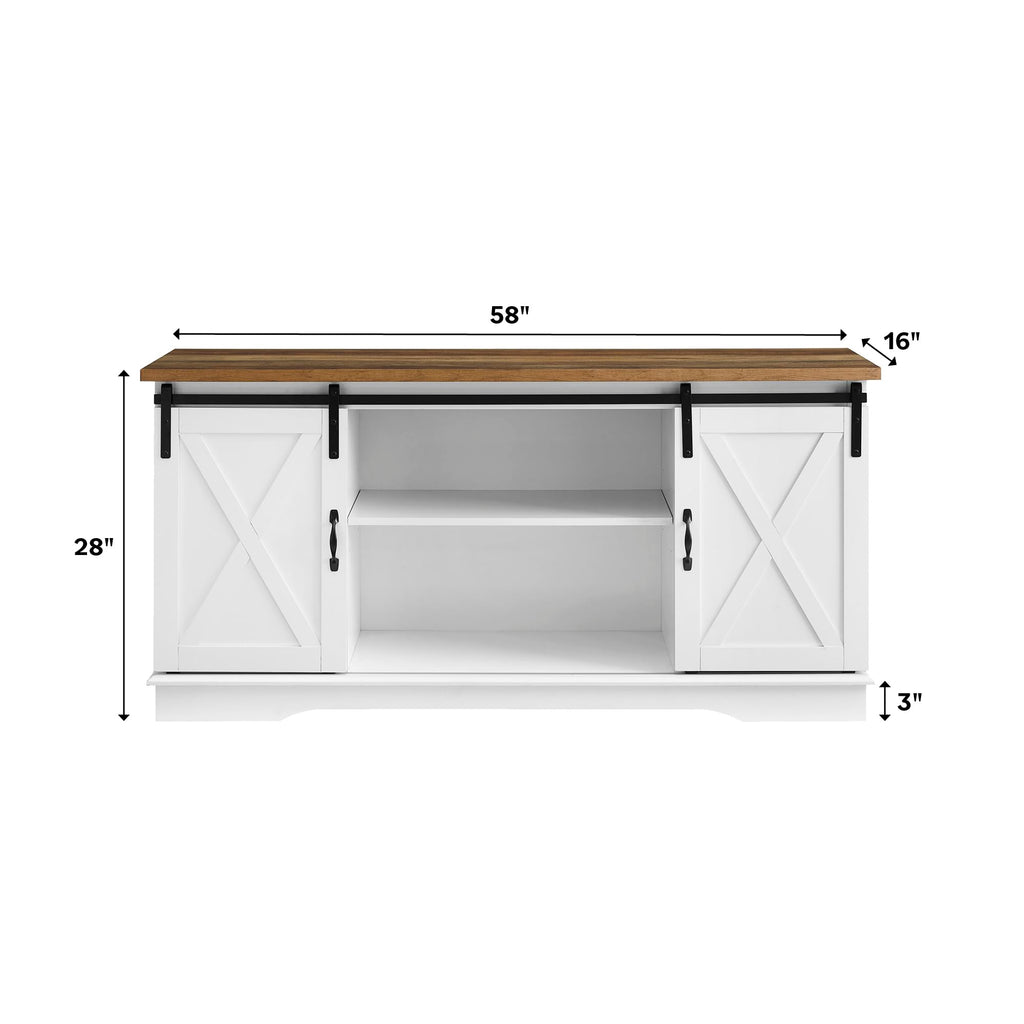 Grey Wash 58 Inch TV Stand E445655