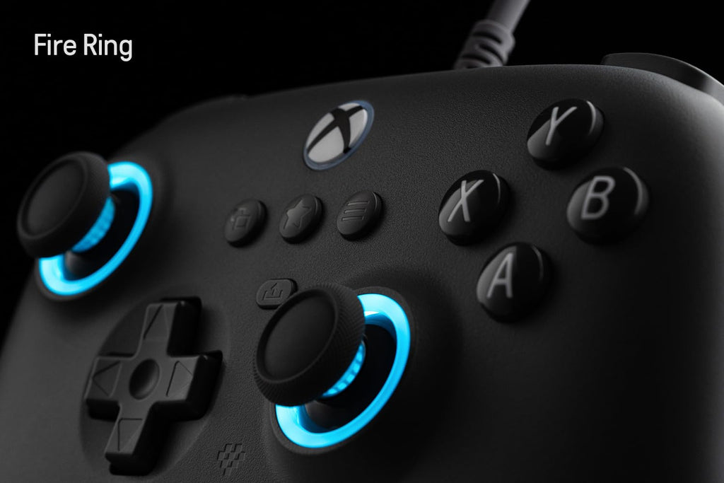Wired Controller with RGB Lighting Dark Gray F83371