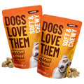 Soft & Chewy Pumpkin Dog Treats 8oz 2 Pack Q805565