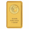 1 Gram Gold Bar with Assay B3992