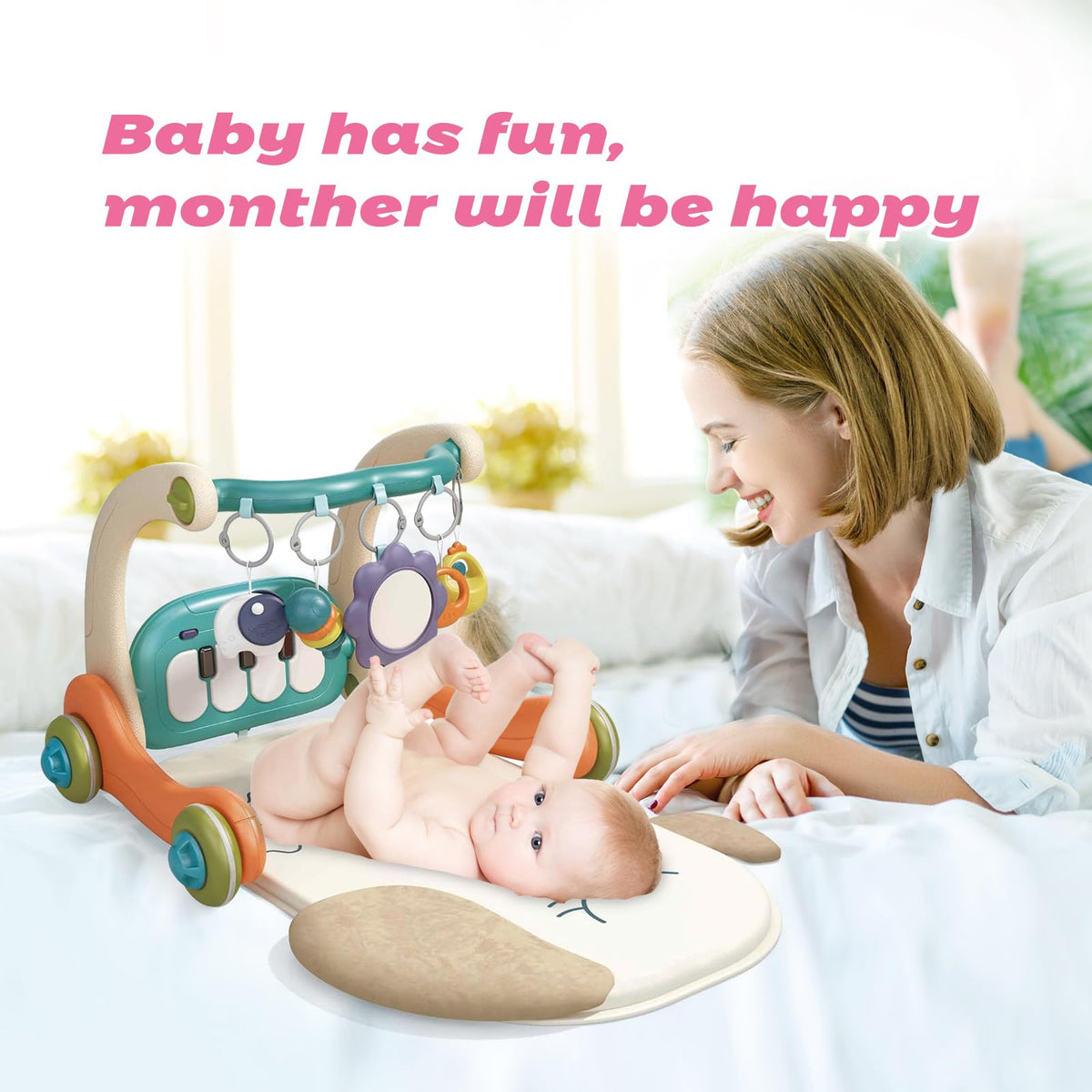 3 in 1 Baby Activity Gym Center with Music & Light L497