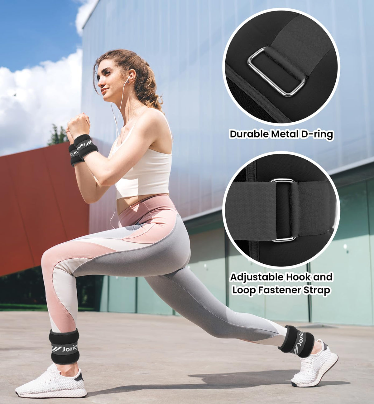 Ankle Weights with Straps N6729