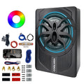 10" 1600W Slim Under Seat Powered Car Subwoofer D9780