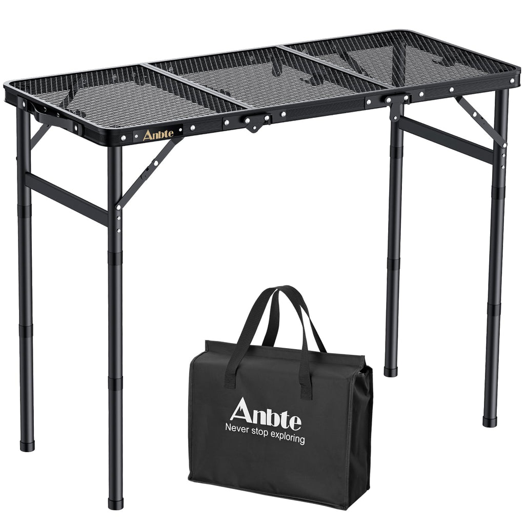 Folding Aluminum Camping Table 3 ft U348