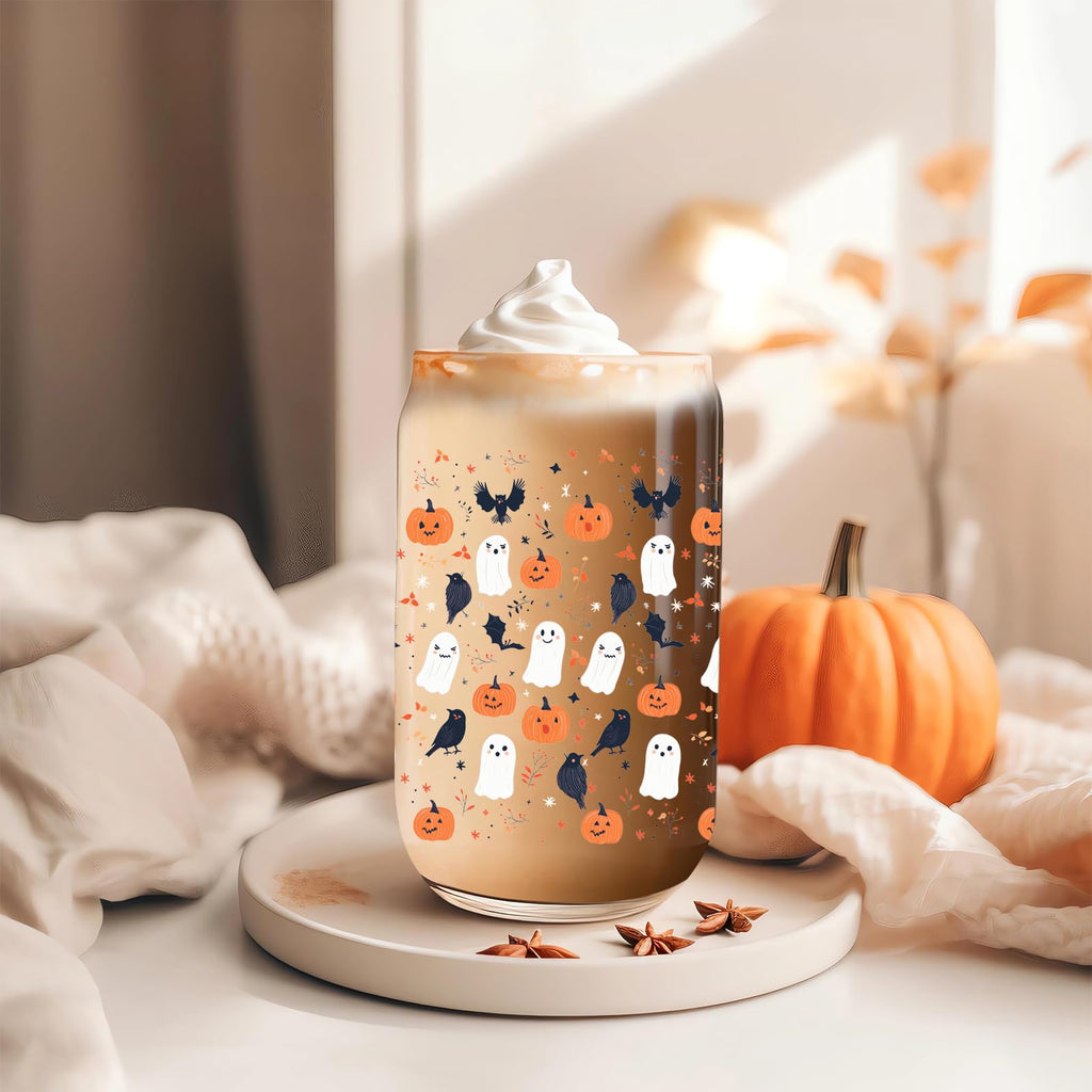 22oz Glass Tumbler with Lid & Straw N959542