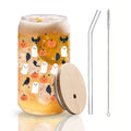 22oz Glass Tumbler with Lid & Straw N959542