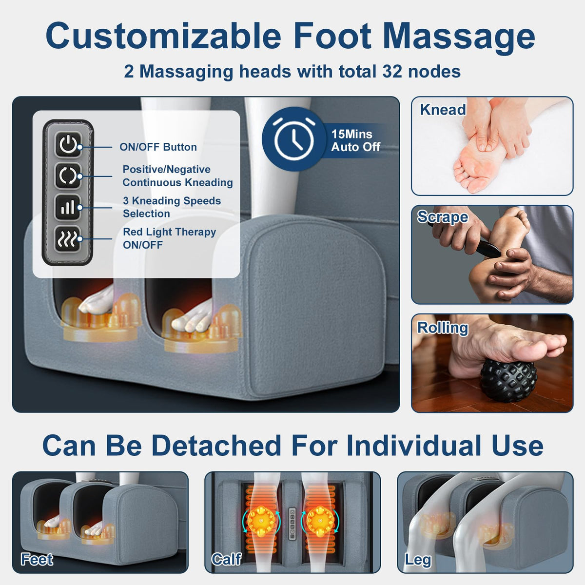 Full Body Massage Mat with Heat U59189