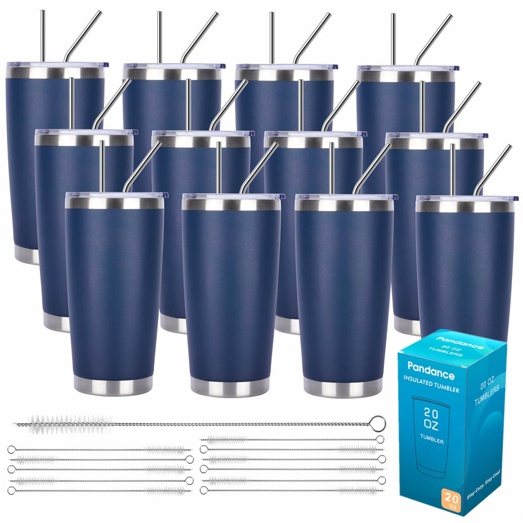 20oz Stainless Steel Insulated Tumblers 12 Pack Y127