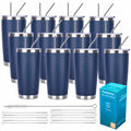 20oz Stainless Steel Insulated Tumblers 12 Pack Y127