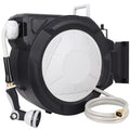Retractable Garden Hose Reel 1/2 Inch x 100 ft Wall Mounted Z9640