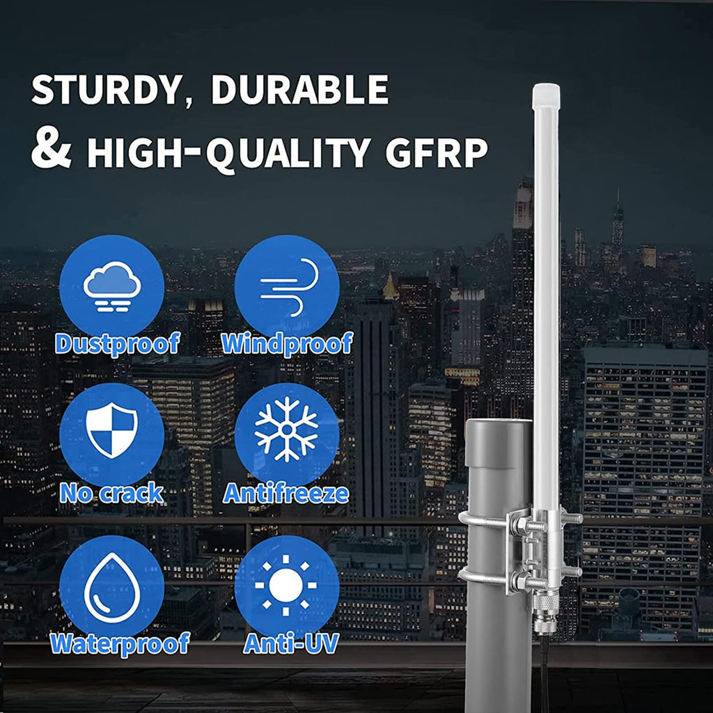 915MHz 5.8dbi Long Range Antenna with 10ft Cable H774401