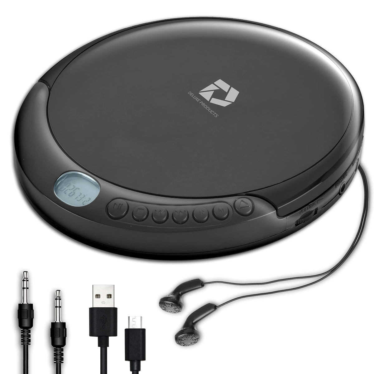 Portable CD Player with 60 Second Anti Skip D4740