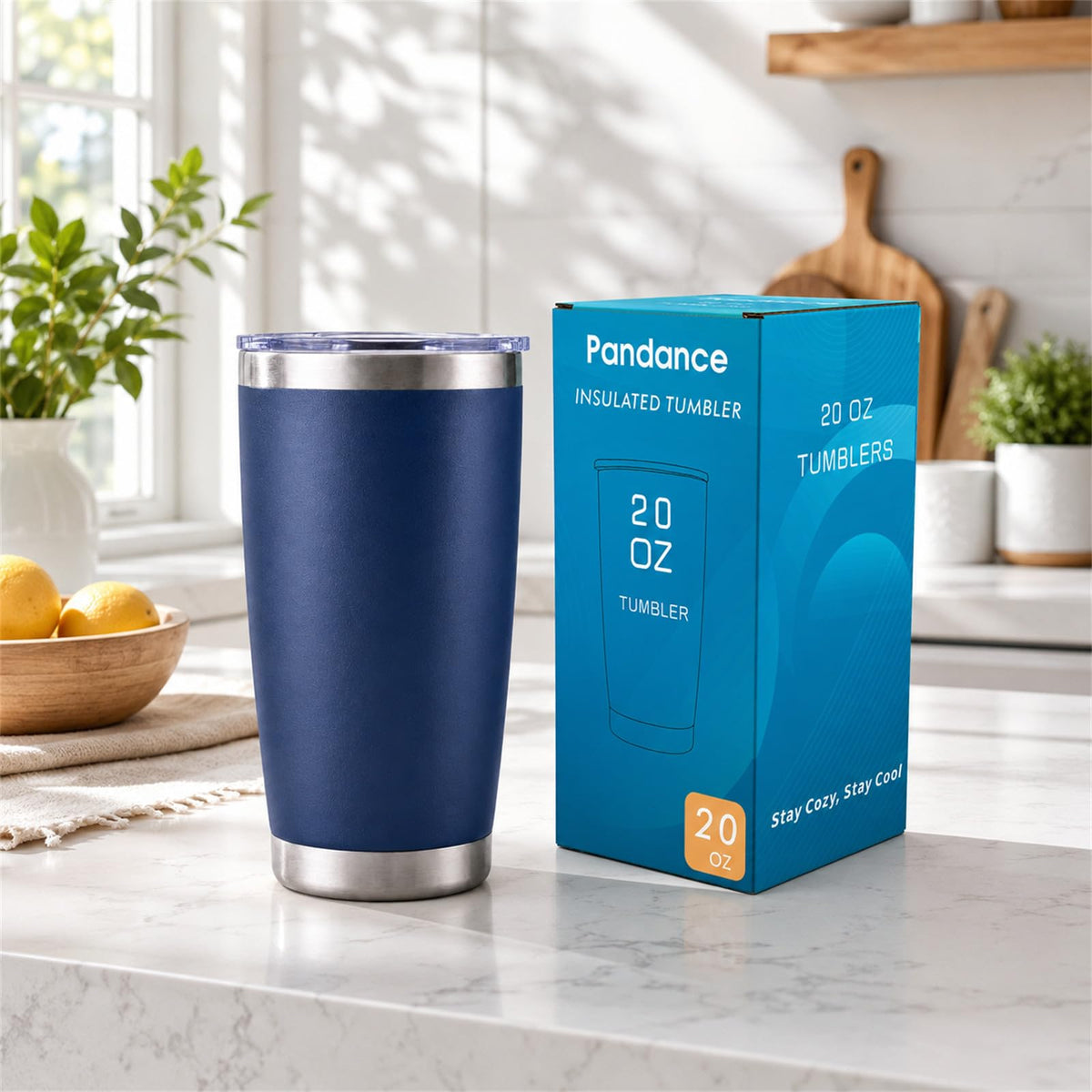 20oz Stainless Steel Insulated Tumblers 12 Pack Y127
