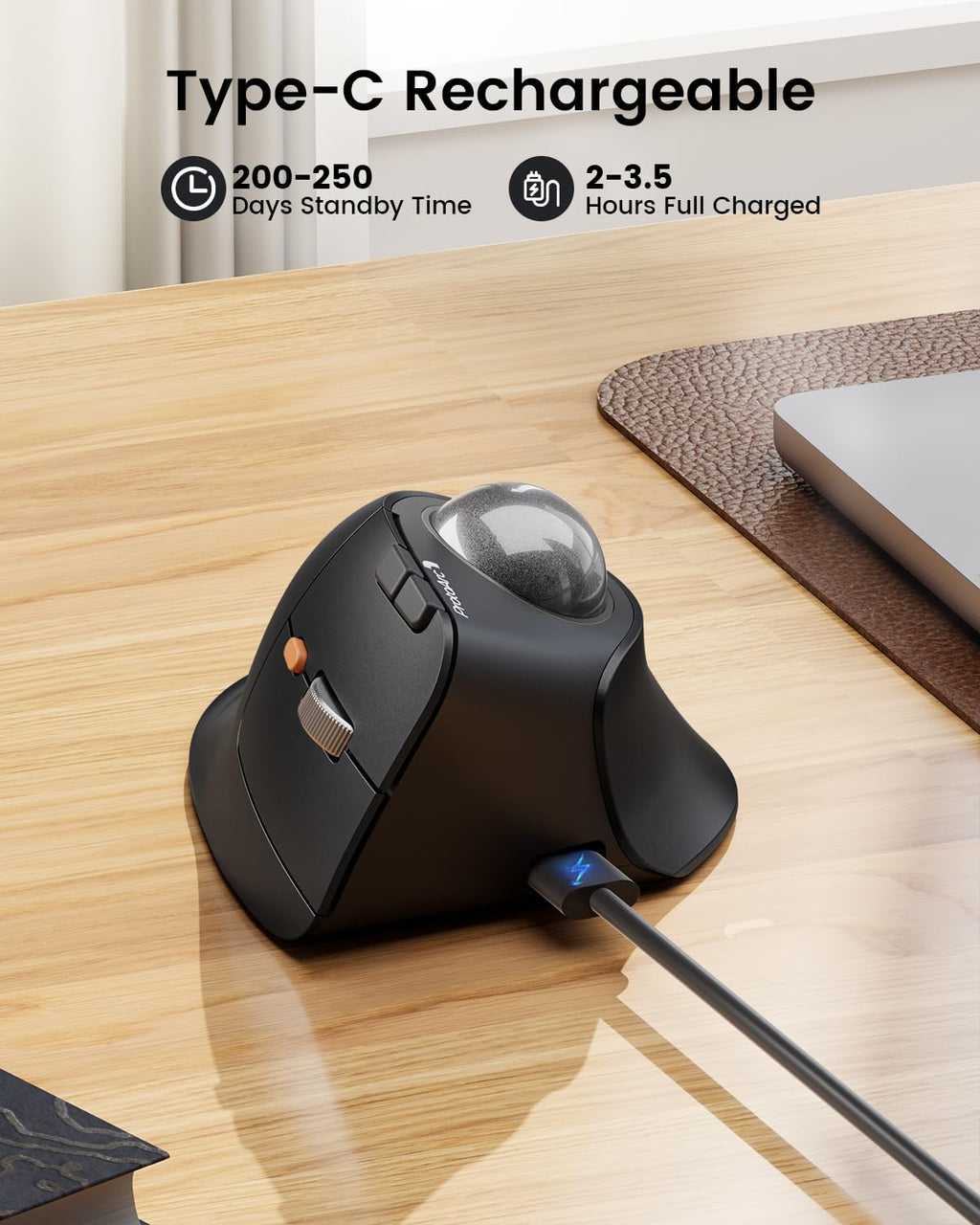 Wireless Vertical Trackball Mouse U228