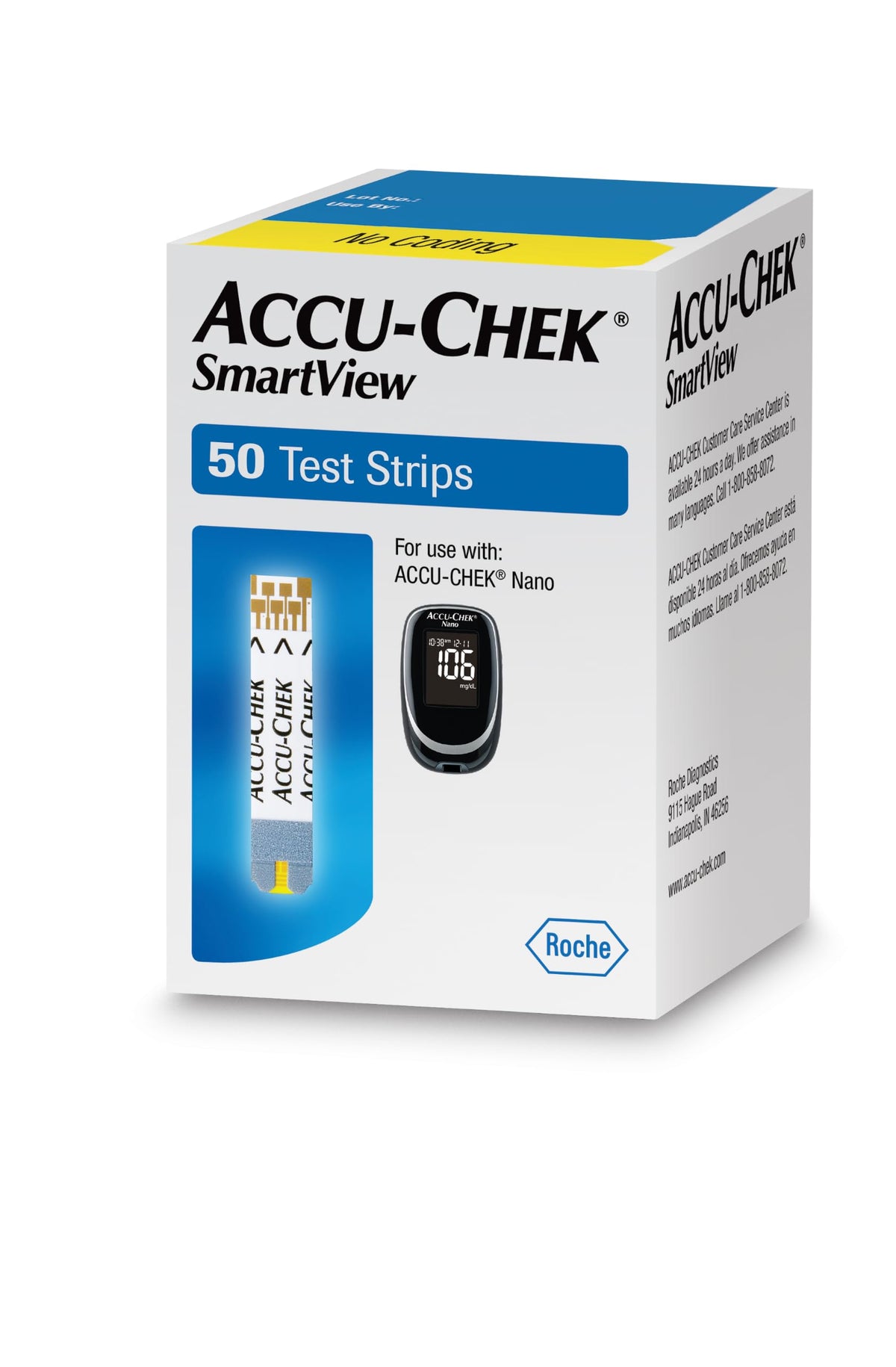 Blood Glucose Test Strips Pack of 50 Q937