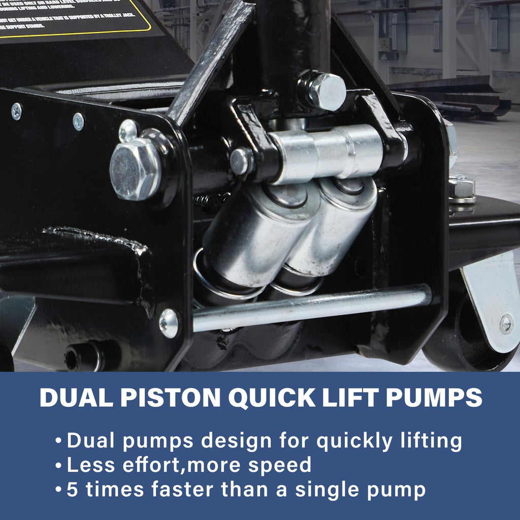 3 Ton Low Profile Steel Hydraulic Car Jack Stands J367