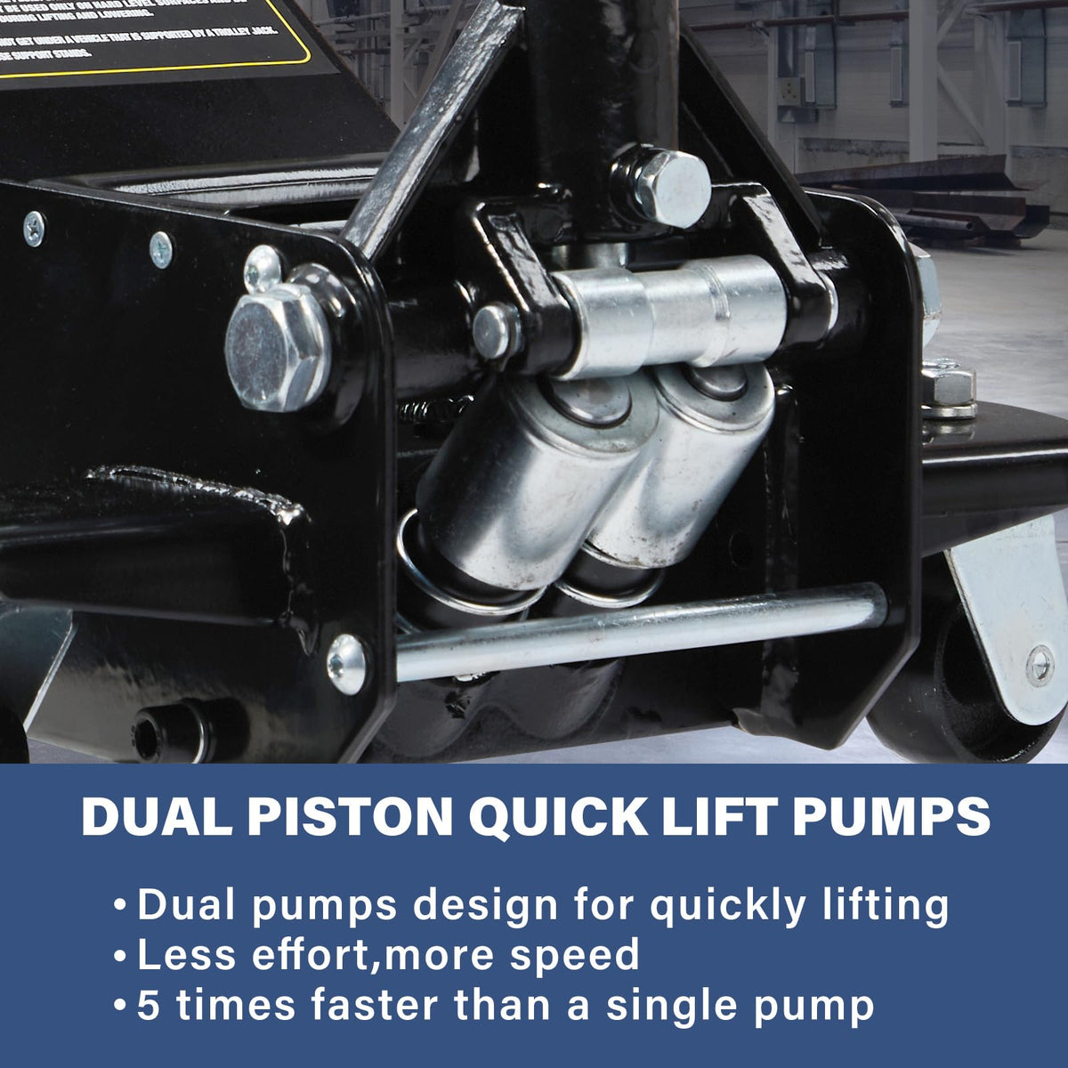 3 Ton Low Profile Steel Hydraulic Car Jack Stands J367