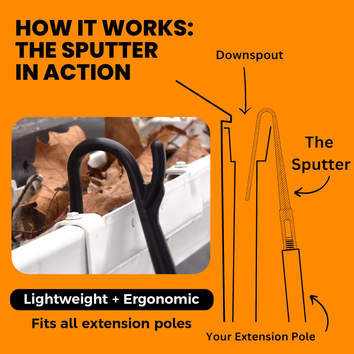 Gutter Cleaning Tool Attachment L881