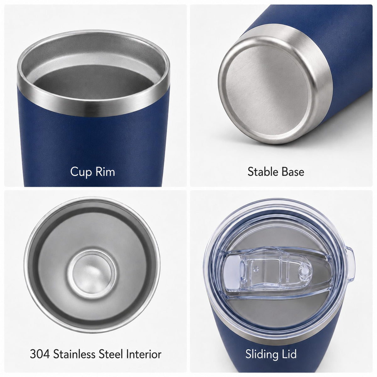 20oz Stainless Steel Insulated Tumblers 12 Pack Y127