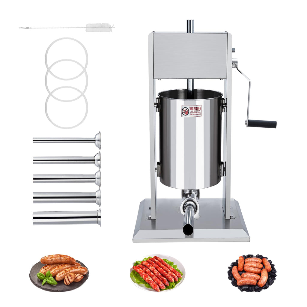 5L Stainless Steel Manual Sausage Stuffer S982