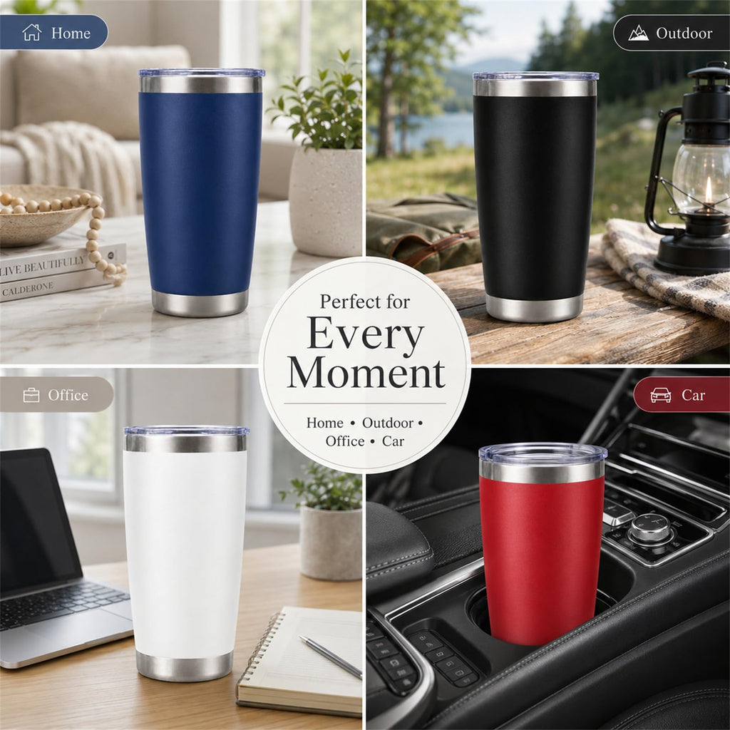 20oz Stainless Steel Insulated Tumblers 12 Pack Y127