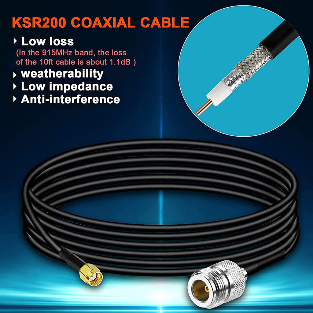 915MHz 5.8dbi Long Range Antenna with 10ft Cable H774401
