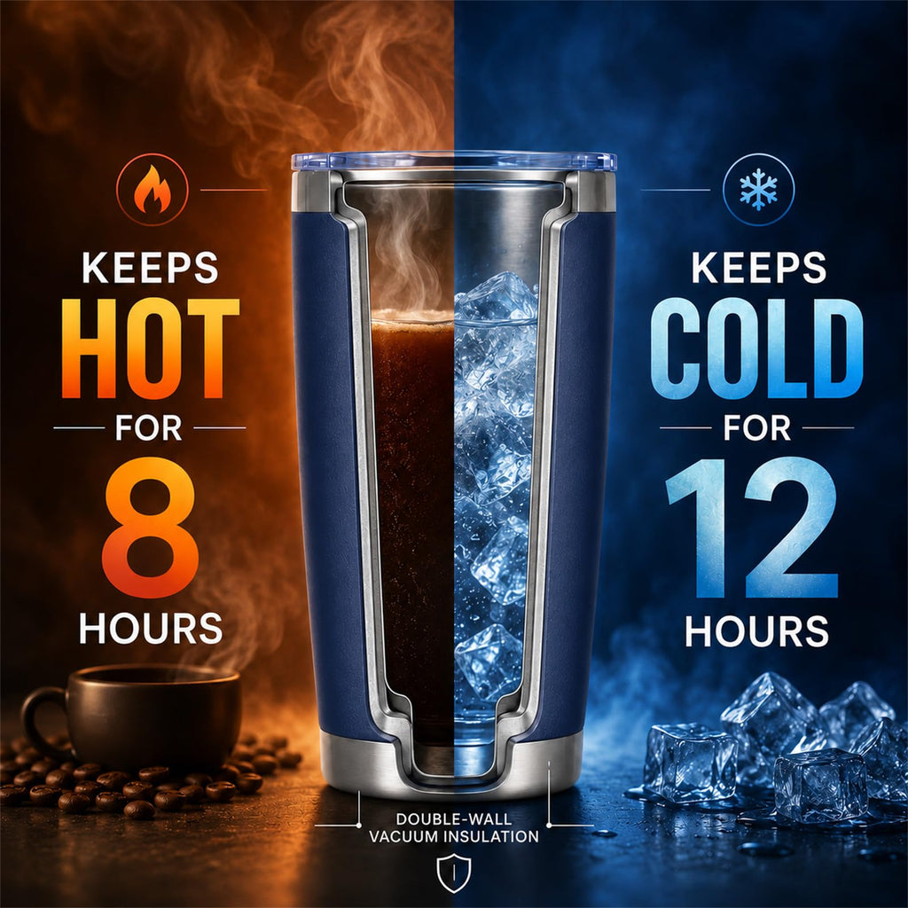 20oz Stainless Steel Insulated Tumblers 12 Pack Y127